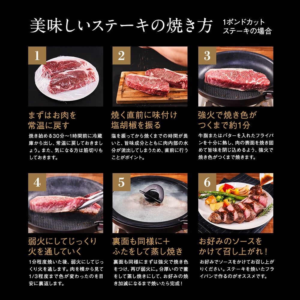 【究極の赤身肉】3ポンドカット サーロインステーキ(1350g)